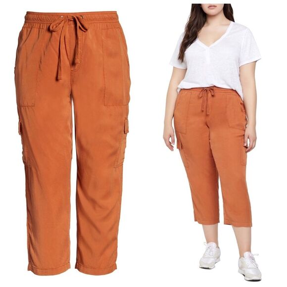 NWT SANCTUARY DISCOVERER PULL-ON CARGO PANTS PLUS SIZE 2X - Picture 1 of 16